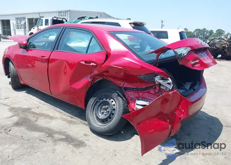 2016 Toyota Corolla Le z USA, uszkodzony, nr VIN 2T1BURHE8GC603036